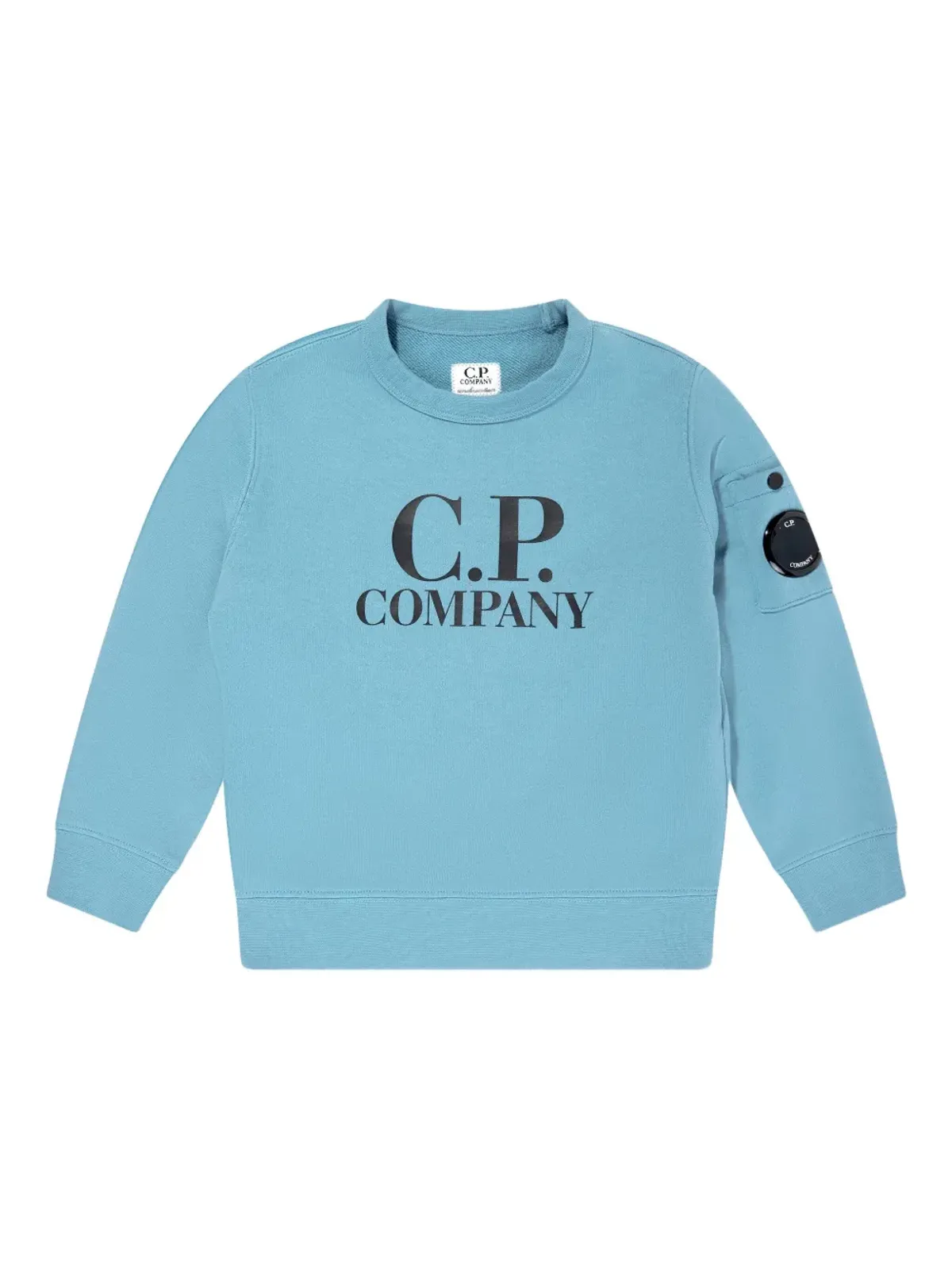 C.P. Company Kids ロゴプリントポケットスウェットシャツ - 画像1