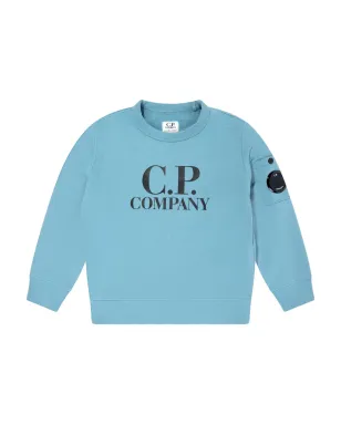 C.P. Company Kids ロゴプリントポケットスウェットシャツ - サムネイル1