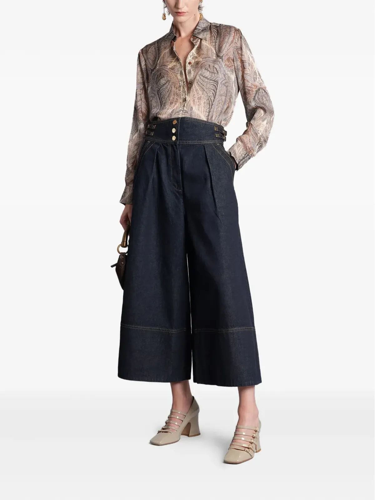 ZIMMERMANN デニムプリーツパンツ - 画像2