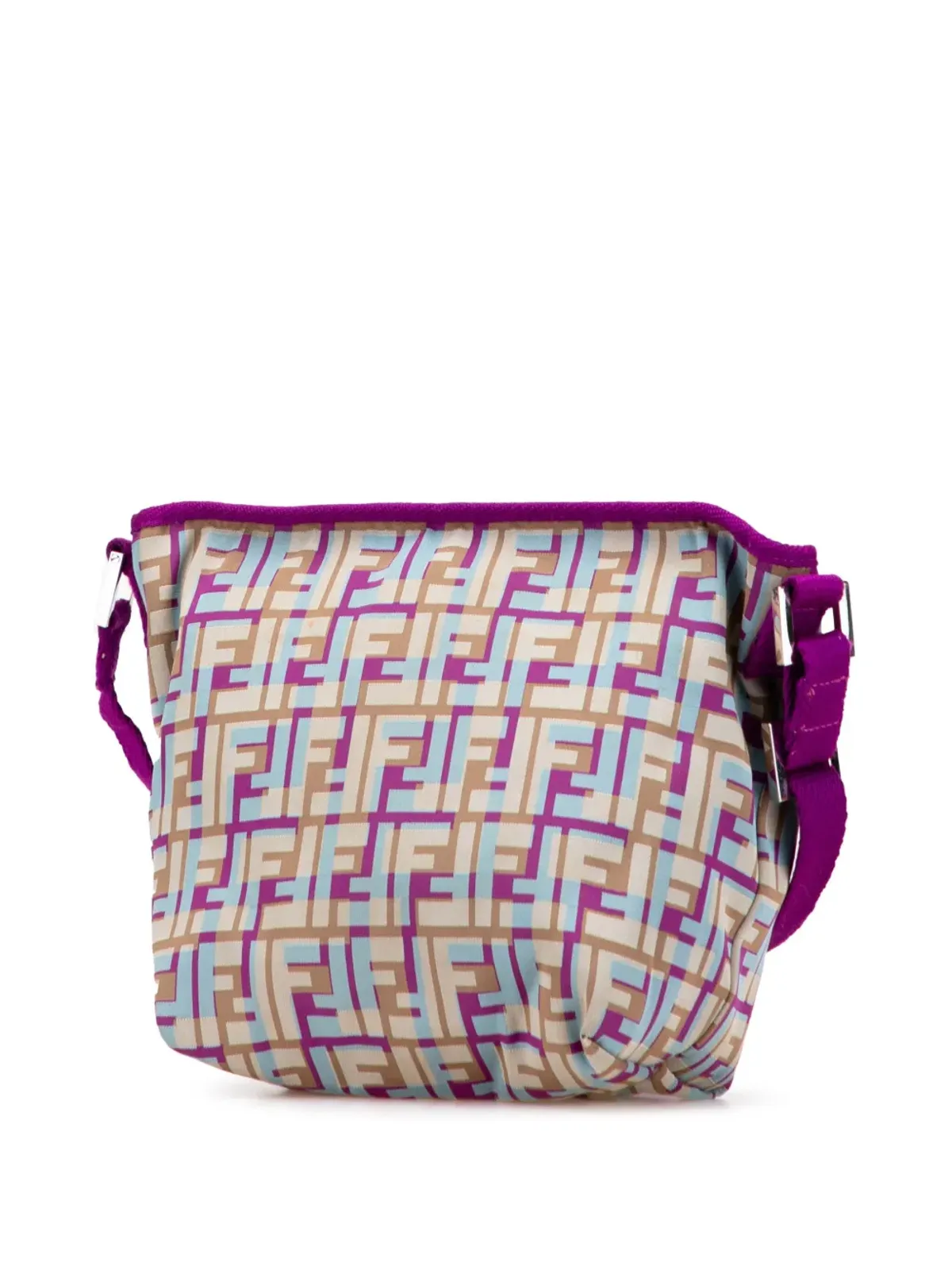 Fendi Pre-Owned 20th Century Zucca Nylon crossbody bag - Purple - 画像3