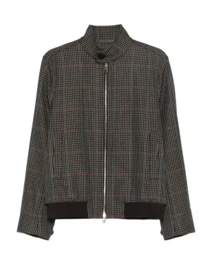 Paul Smith チェック柄ジップアップボンバージャケット - サムネイル1