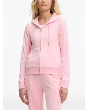 Juicy Couture ジップアップフード付きパーカー（ピンク） - サムネイル1