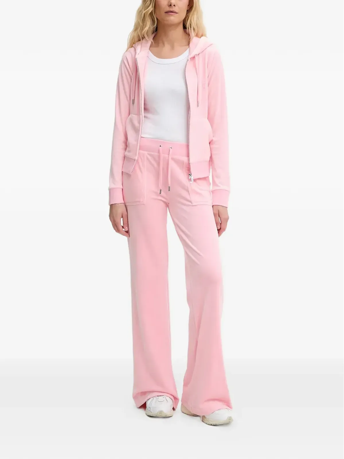 Juicy Couture ジップアップフード付きパーカー（ピンク） - 画像2