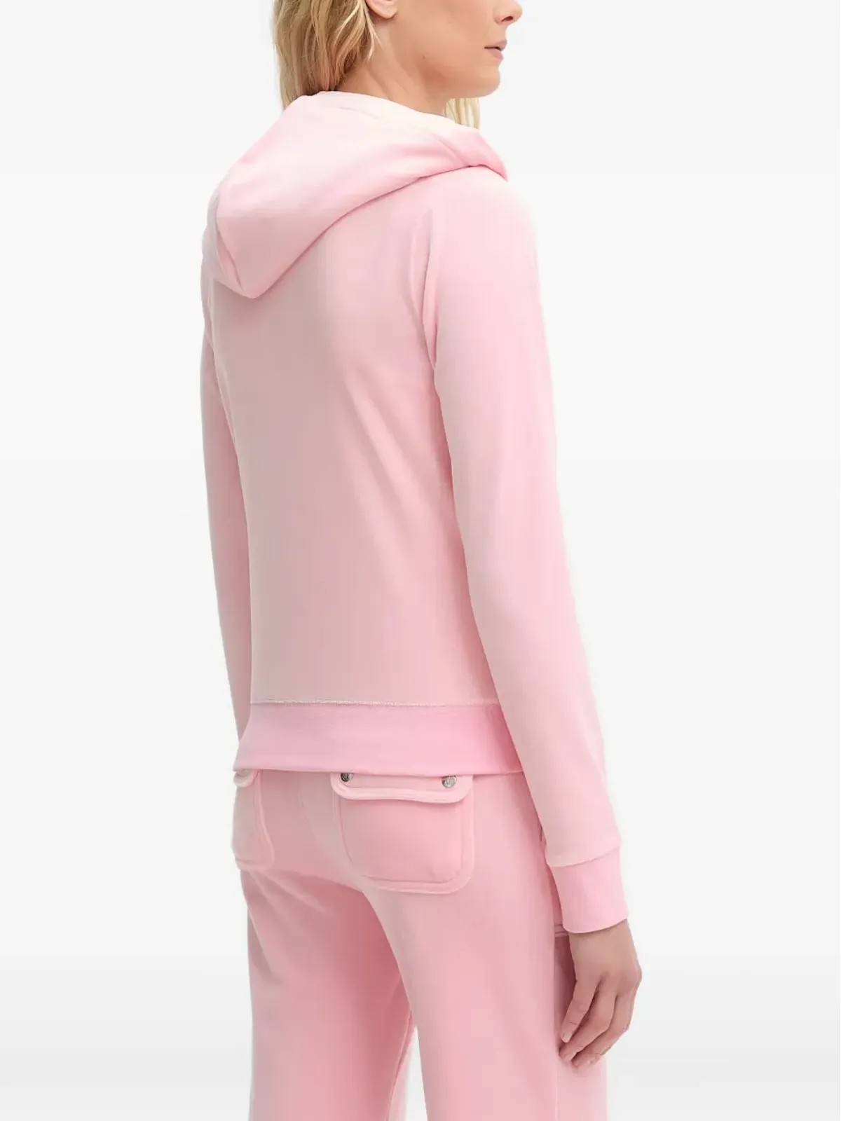 Juicy Couture ジップアップフード付きパーカー（ピンク） - 画像3