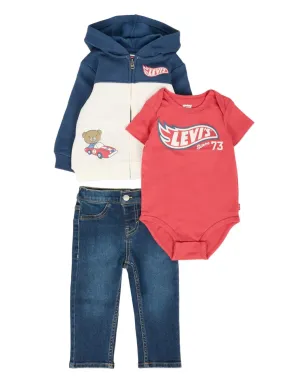 Levi's Kids ロゴモチーフ トラウザーセット - サムネイル1