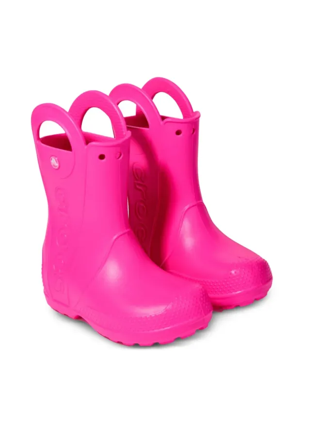 Crocs Kids Crocs Kids ロゴディテール ハンドル ブーツの商品画像