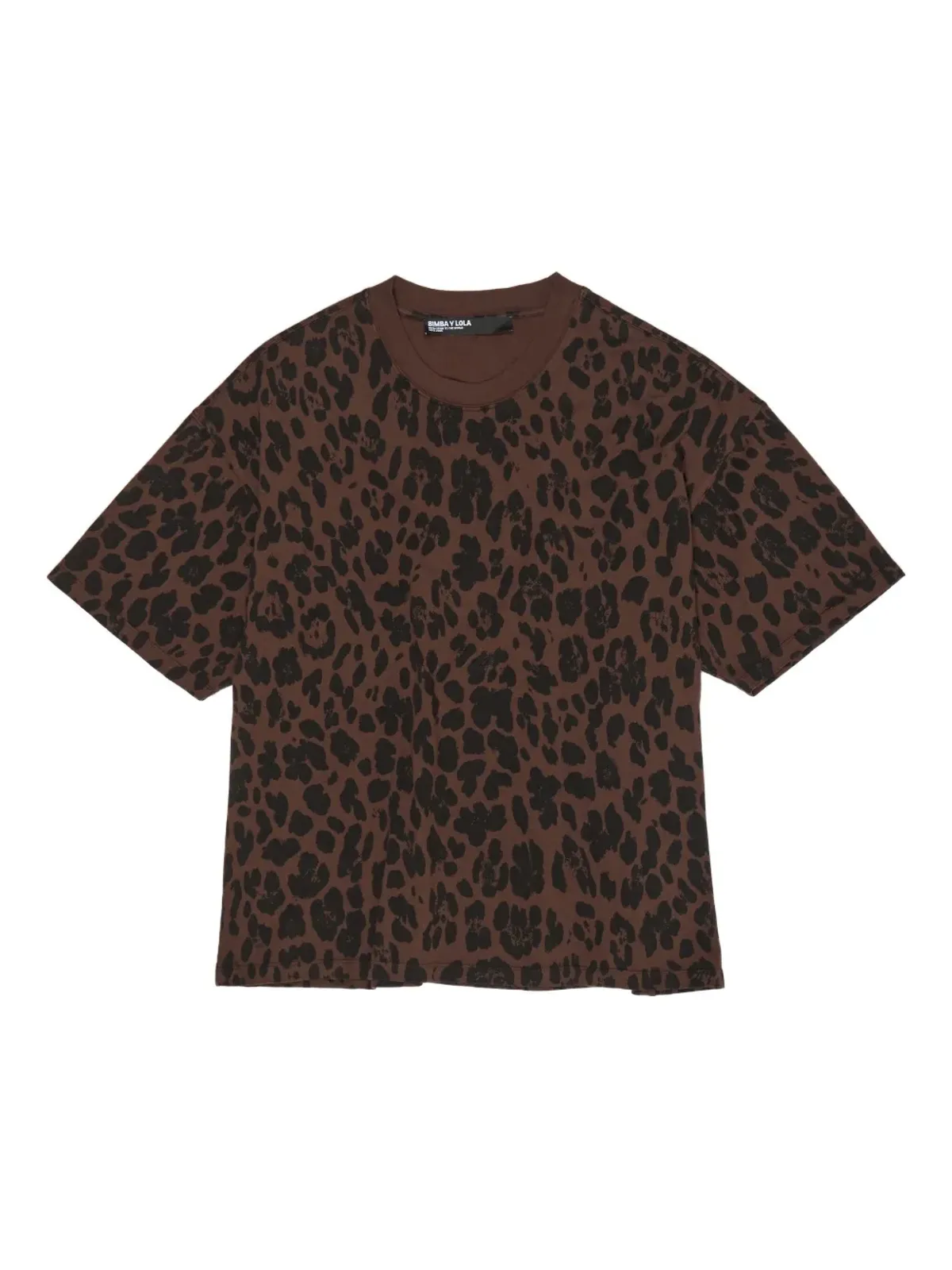 Bimba y Lola ヒョウ柄Tシャツ - 画像1