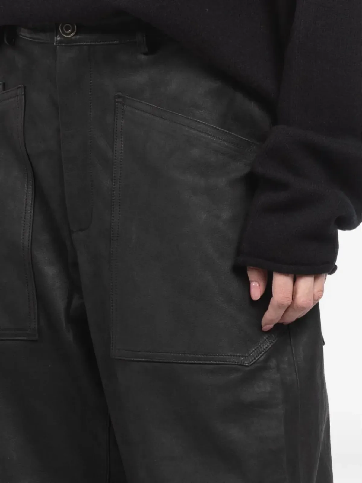 Giorgio Brato パッチポケットパンツ - 画像5