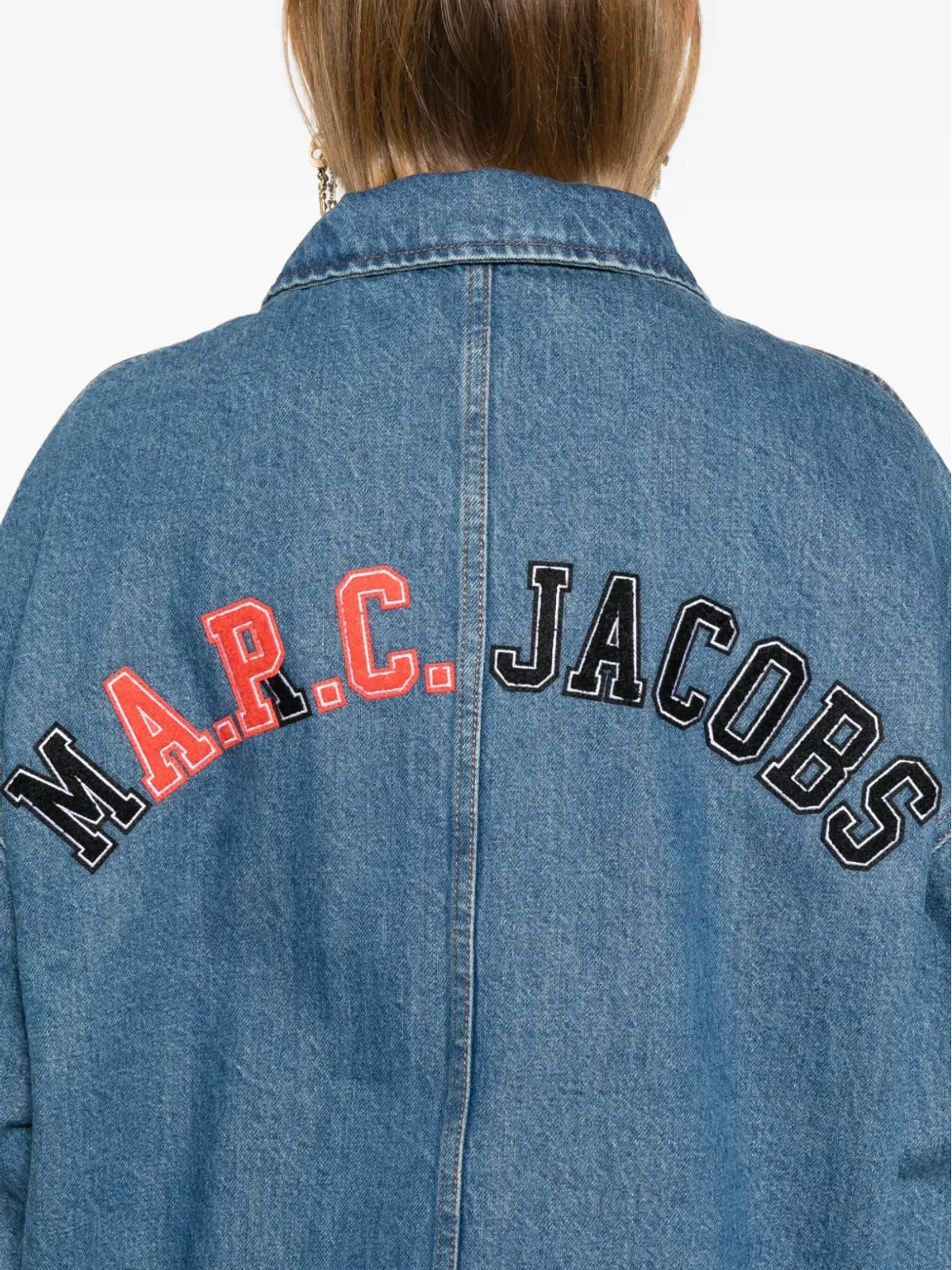 A.P.C. ドロップショルダー デニムジャケット - 画像5