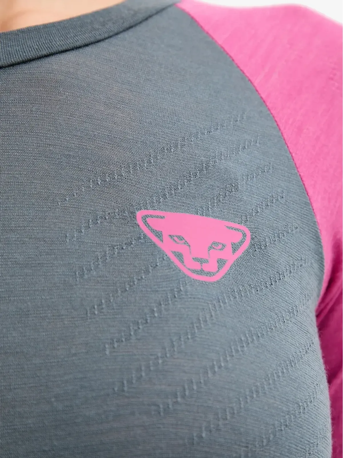 DYNAFIT Tour Light Merino ラグラン ロゴ スキートップ - 画像5