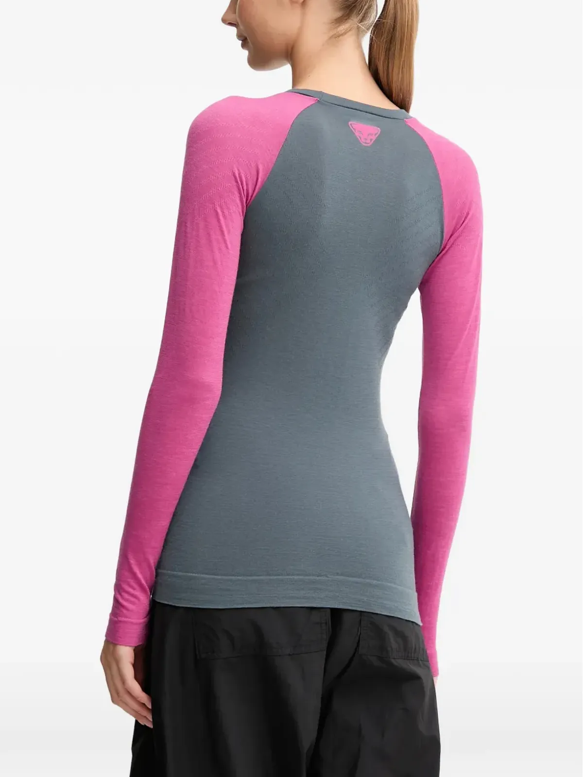 DYNAFIT Tour Light Merino ラグラン ロゴ スキートップ - 画像3