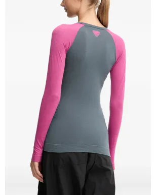 DYNAFIT Tour Light Merino ラグラン ロゴ スキートップ - サムネイル3