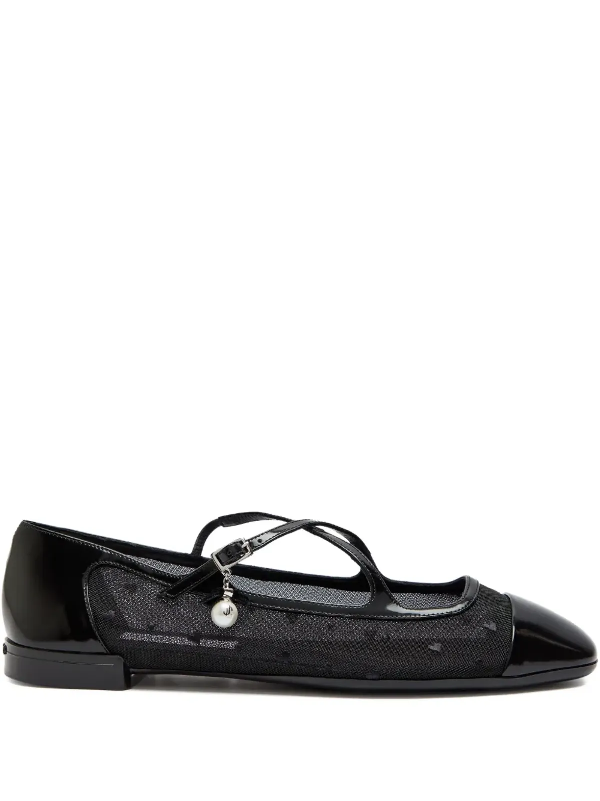 Jimmy Choo エレリ バレリーナ バレエフラット - 画像1