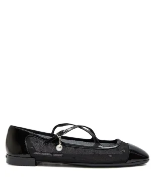 Jimmy Choo エレリ バレリーナ バレエフラット - サムネイル1