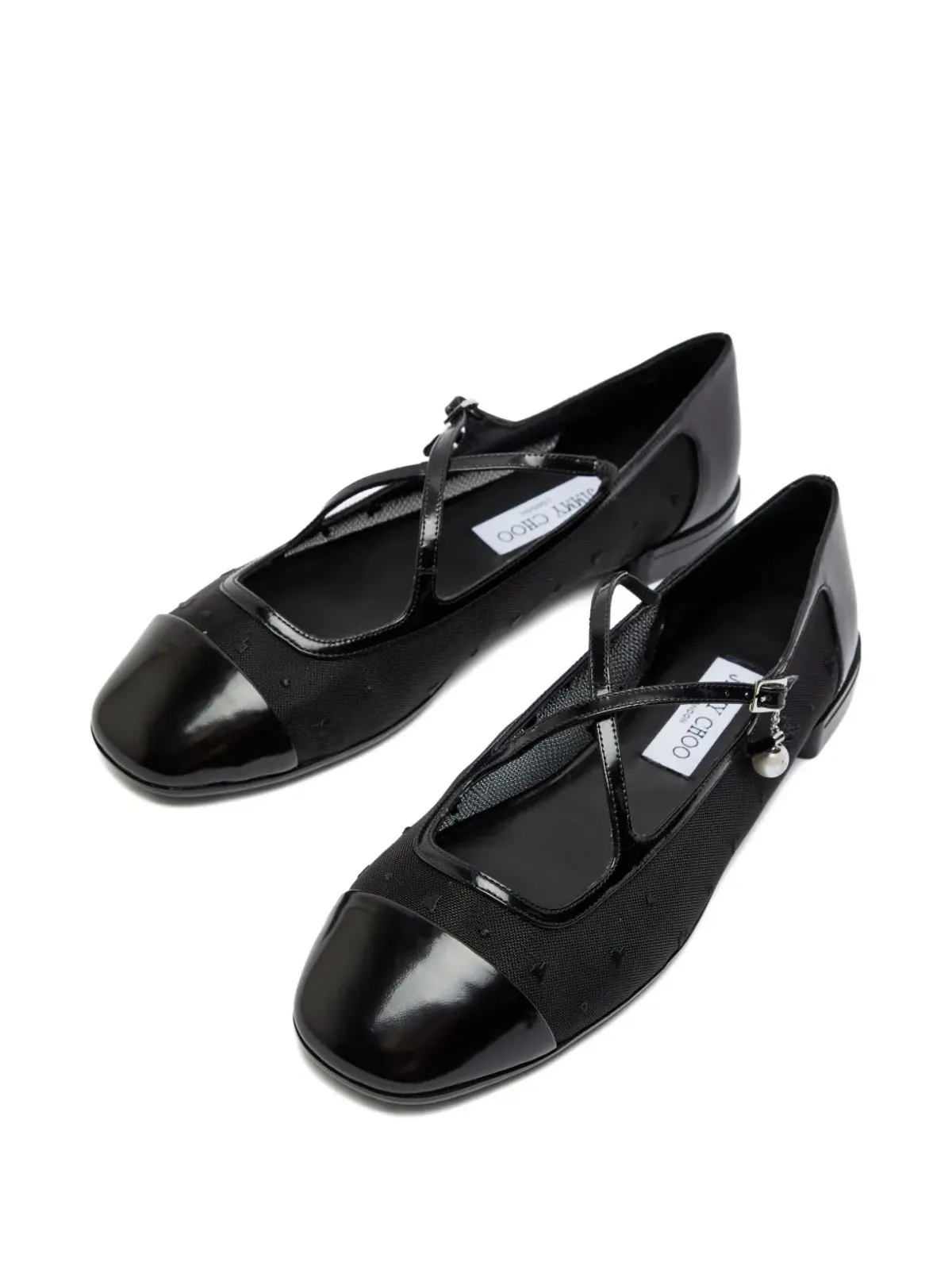 Jimmy Choo エレリ バレリーナ バレエフラット - 画像2