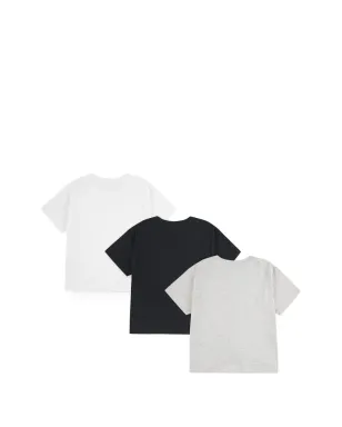 ABERCROMBIE FITCH KIDS ノットディテール Tシャツ 3枚組 - サムネイル2