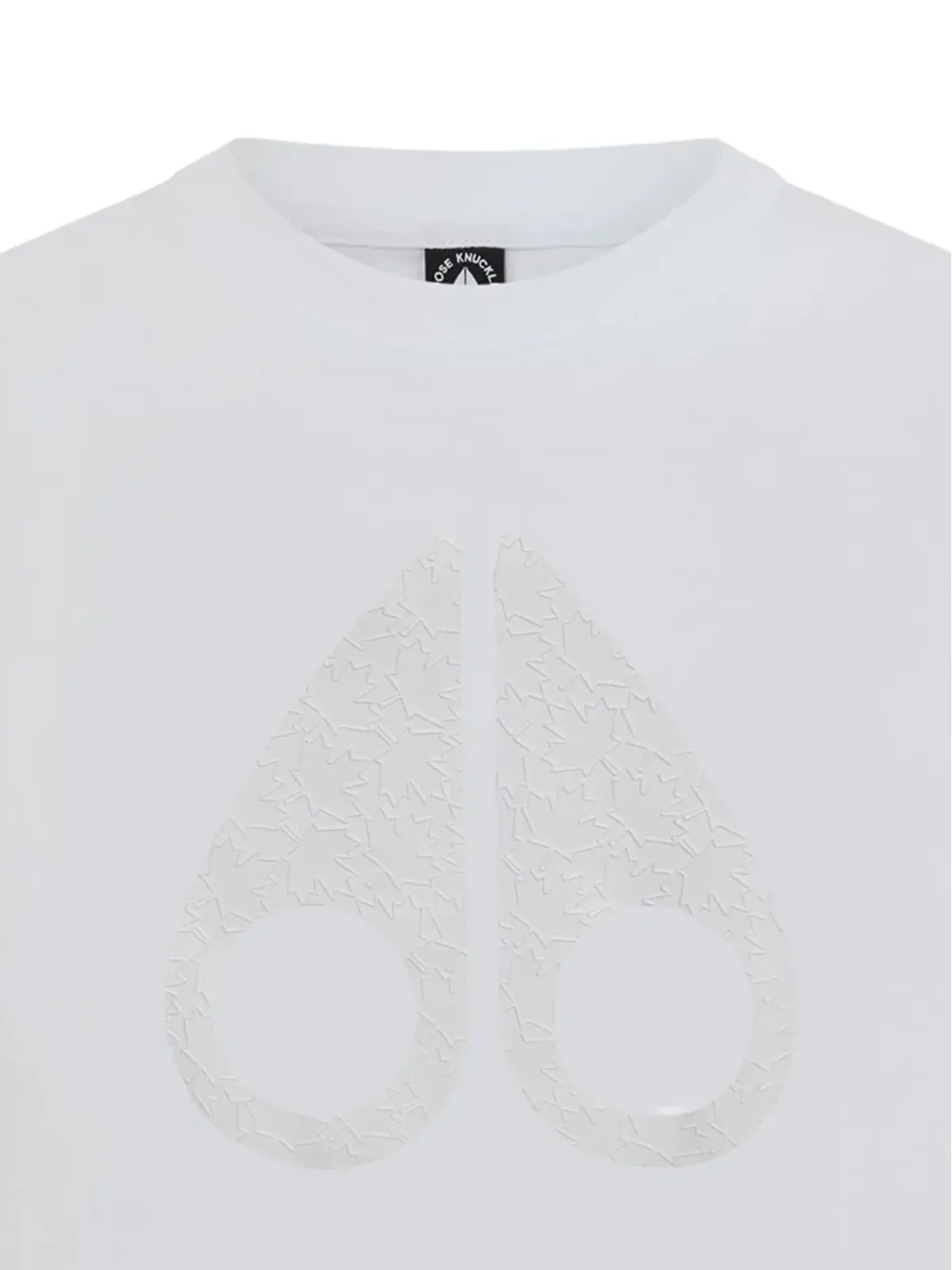 Moose Knuckles Kids チャンブリー リーフ ロゴ グラフィック Tシャツ - 画像4