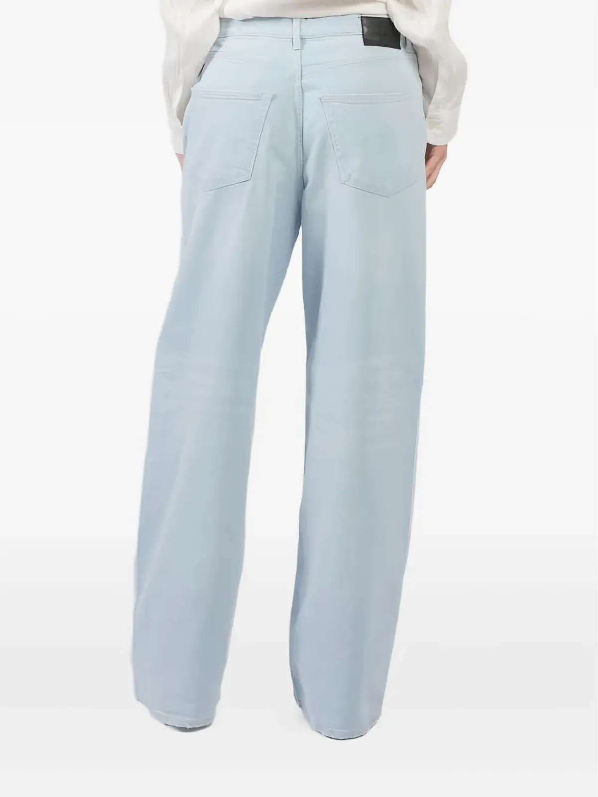 R13 pleated-front jeans - Blue - 画像4
