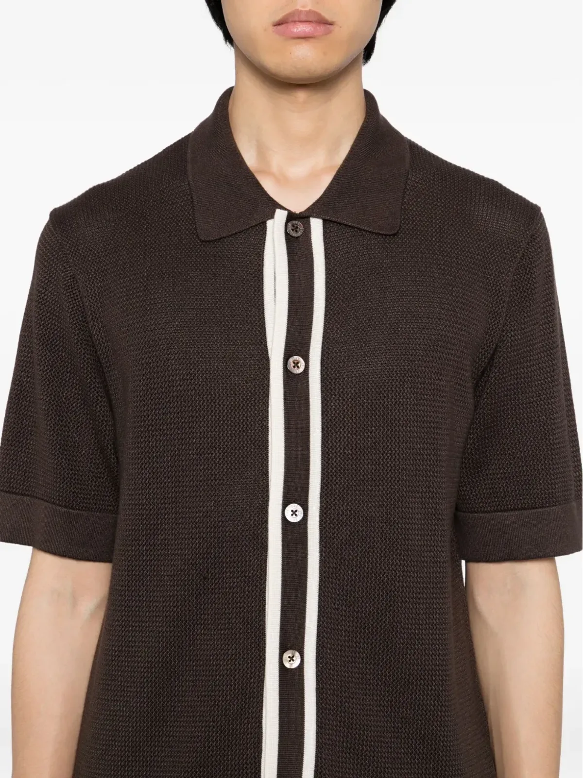 CHÉ George shirt - Brown - 画像5