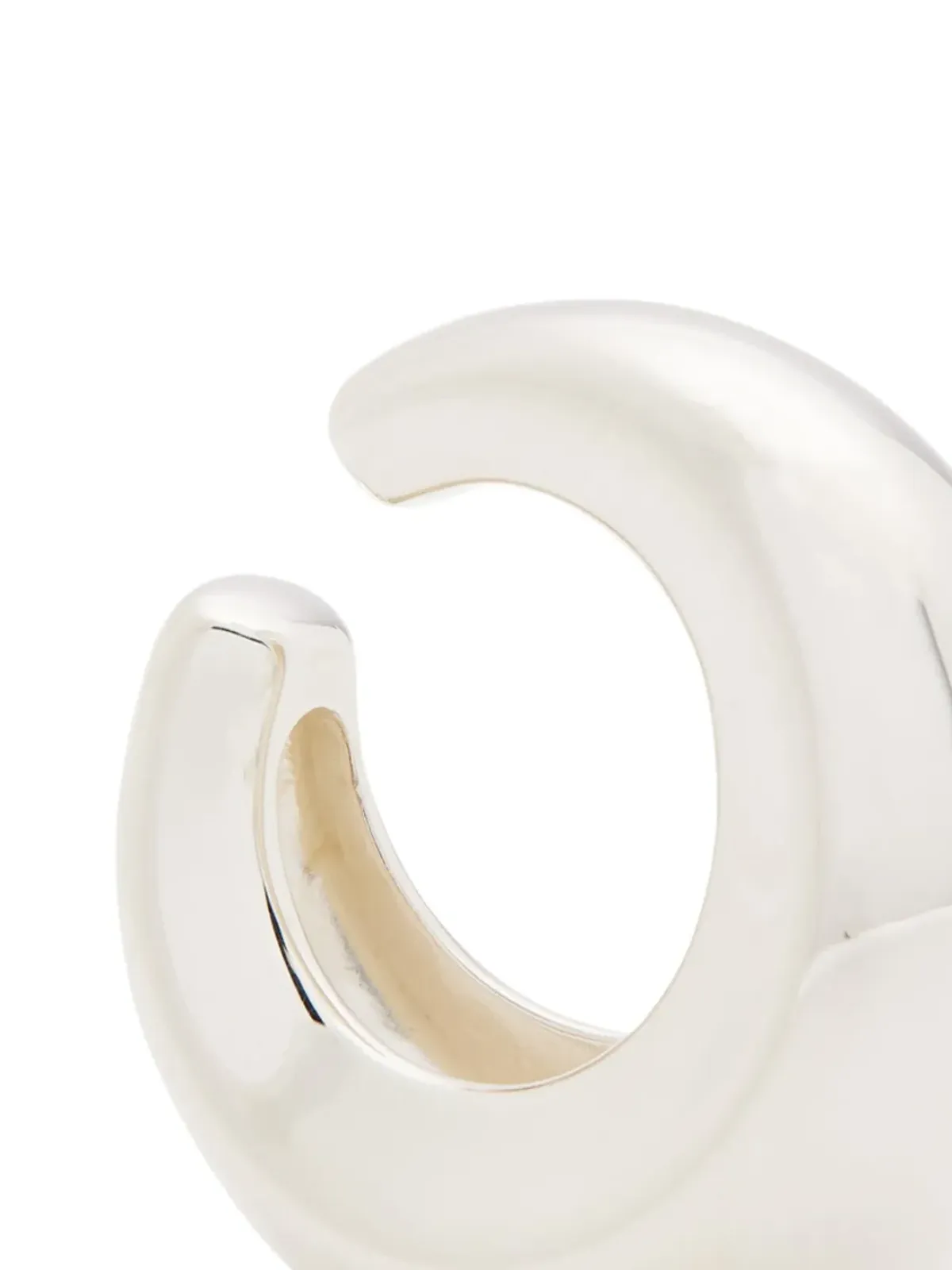 Nina Ricci concave-design ear cuff - Silver - 画像2