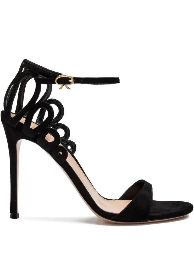 Gianvito Rossi Gianvito Rossi エリサ カットアウト スエード サンダルの商品画像
