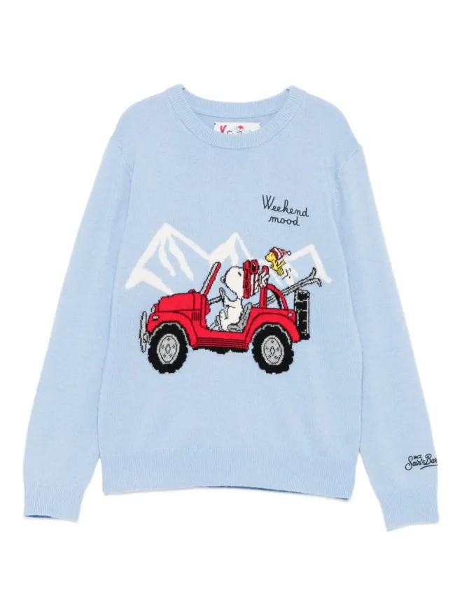 MC2 Saint Barth Kids MC2 Saint Barth Kids embroidered-motif crew-neck sweaterの商品画像