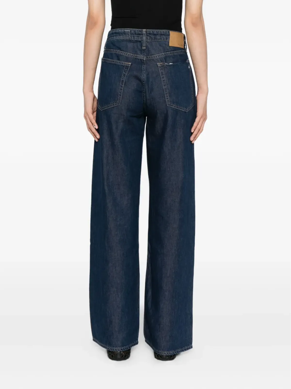 rag & bone ローガン ワイドレッグジーンズ - 画像4