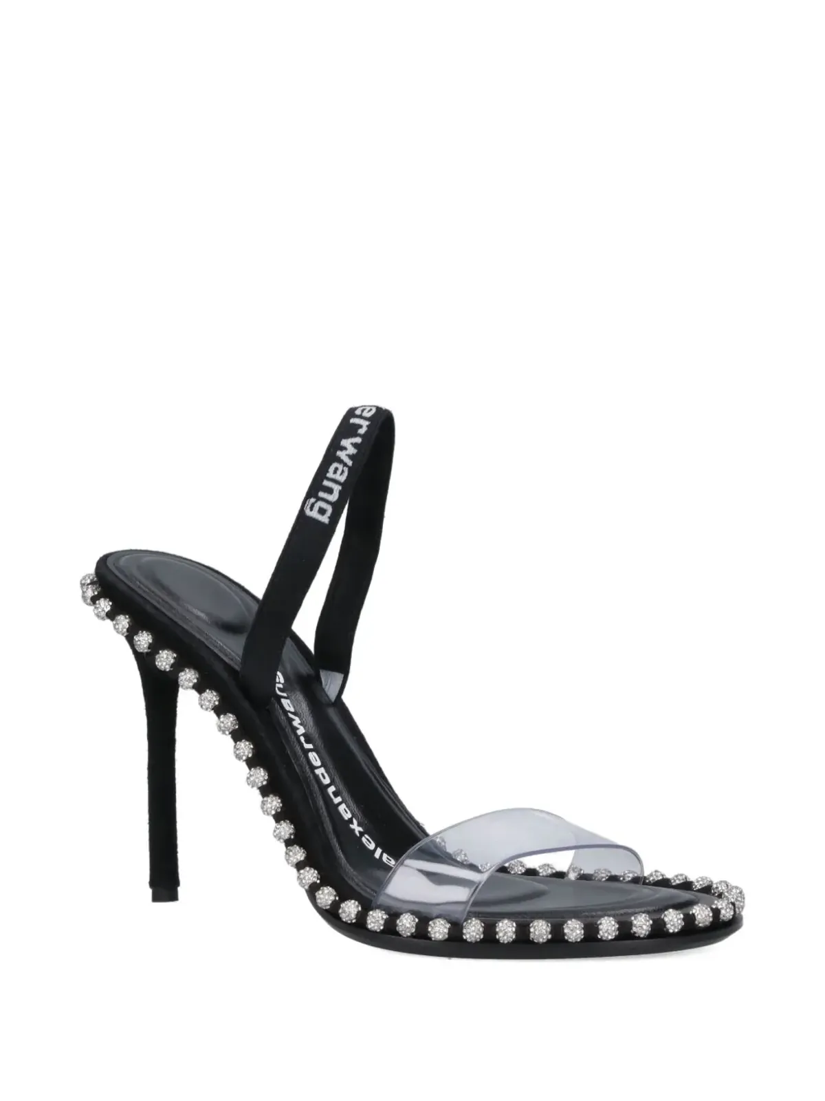 Alexander Wang Nova ラインストーン装飾ヒールパンプス - ブラック - 画像2