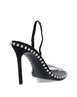 Alexander Wang Nova ラインストーン装飾ヒールパンプス - ブラック - サムネイル3