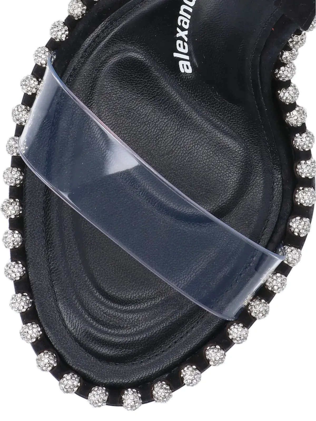 Alexander Wang Nova ラインストーン装飾ヒールパンプス - ブラック - 画像4
