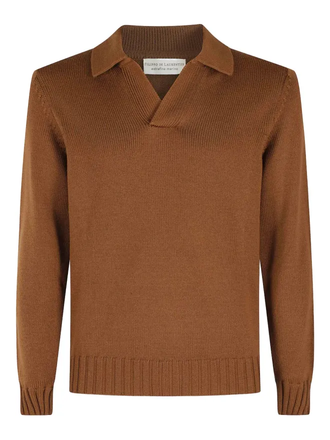 Filippo De Laurentiis Filippo De Laurentiis 長袖ポロシャツの商品画像