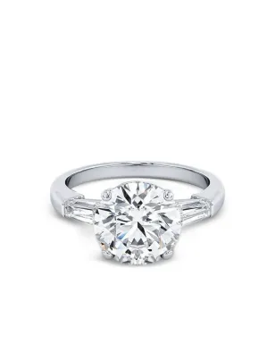 Tilla 14K white gold round diamond ring - サムネイル1