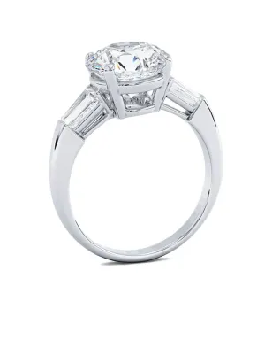 Tilla 14K white gold round diamond ring - サムネイル2