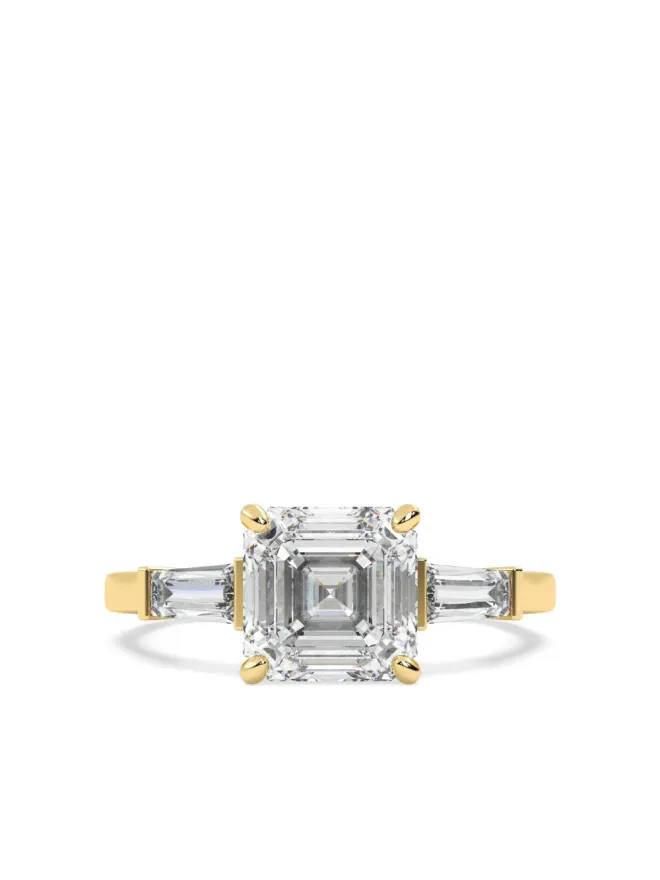 Tilla Tilla 14Kイエローゴールド アッシャー ラボグロウン ダイヤモンド リングの商品画像