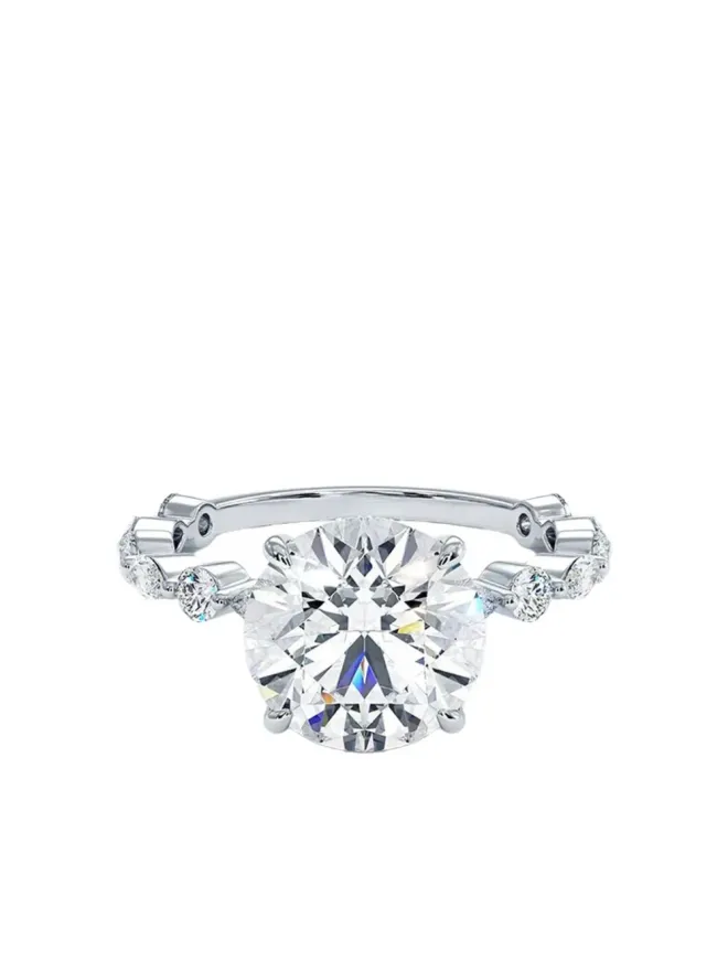 Tilla Tilla 14Kホワイトゴールド ダイヤモンド カクテルリング - シルバーの商品画像