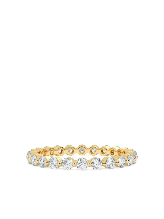 Tilla Tilla 14K イエローゴールド ダイヤモンド エタニティリングの商品画像