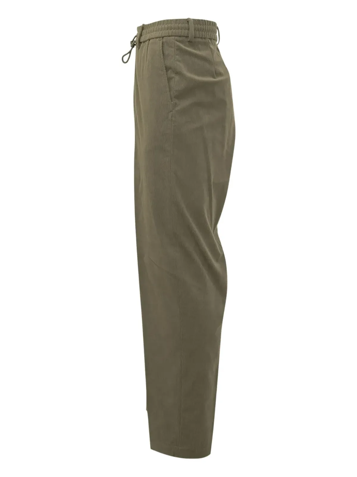 BOSS Tech corduroy drawstring trousers - Green - 画像3