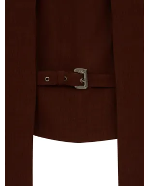 MISCI Tonha blouse - Brown - サムネイル3