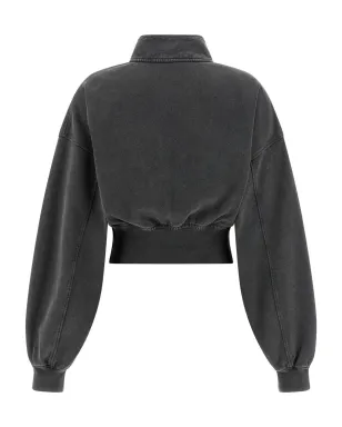 Alexander Wang 半ジップ ハイネック スウェット - サムネイル2