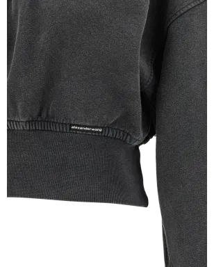 Alexander Wang 半ジップ ハイネック スウェット - サムネイル4