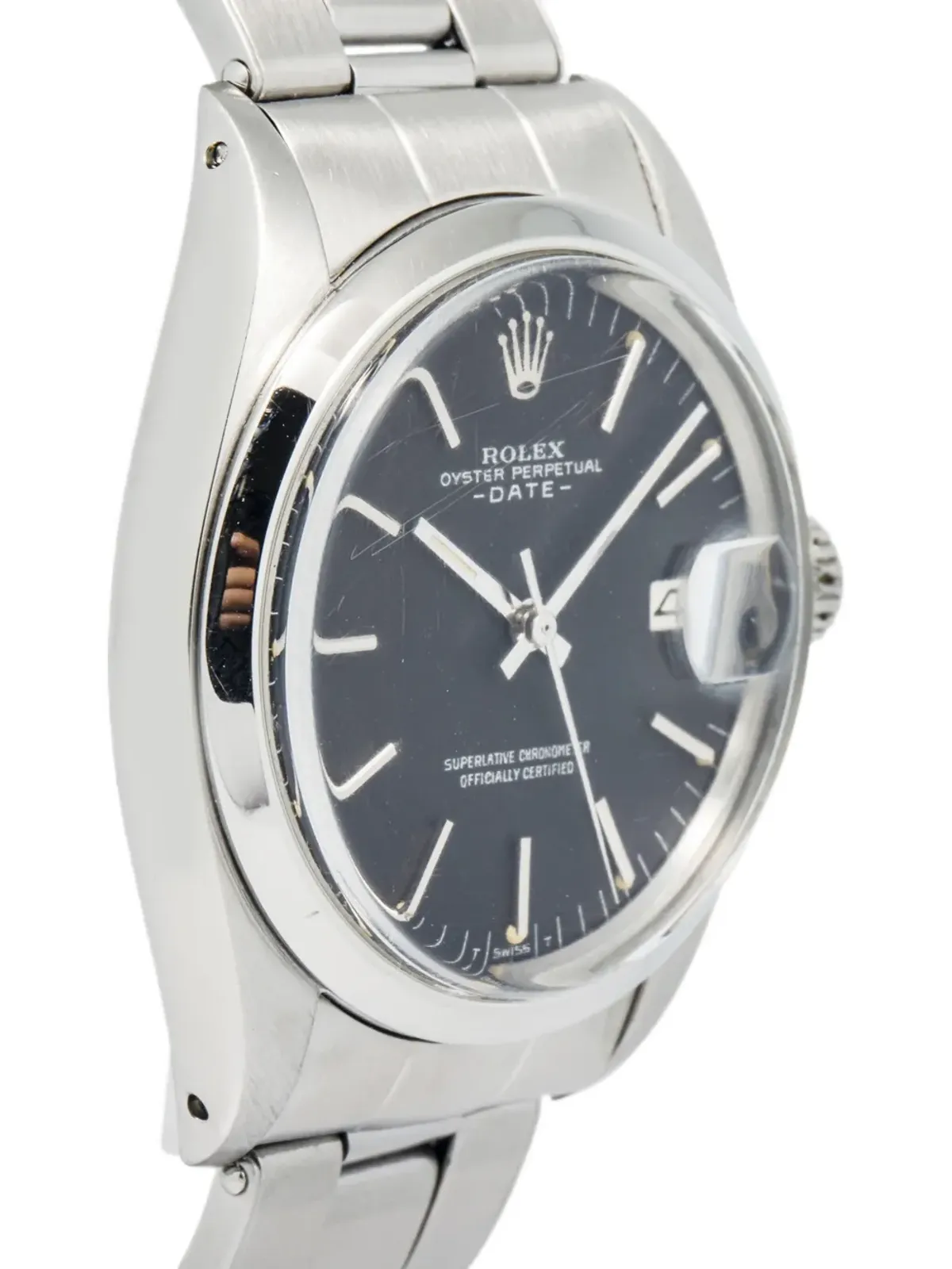 Rolex デイト ブラック - 画像4
