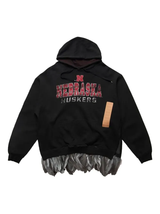 4SDESIGNS 4SDESIGNS ネブラスカ・ハスカーズ 羽毛トリム フーディの商品画像