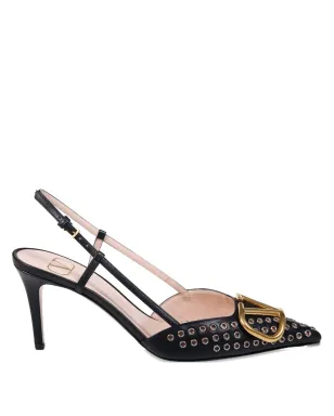 Valentino Garavani VLogoスタッズ付きパンプス - サムネイル1