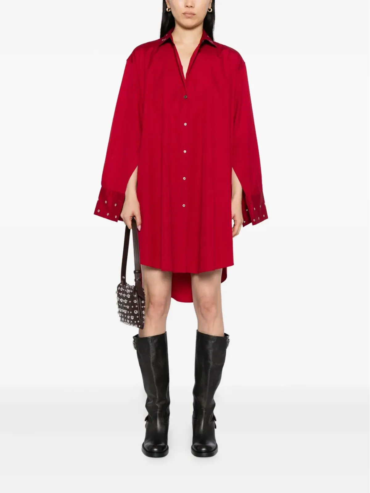 OUR LEGACY Frock mini dress - Red - 画像2