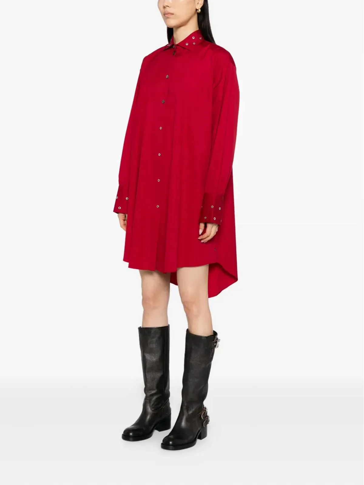 OUR LEGACY Frock mini dress - Red - 画像3