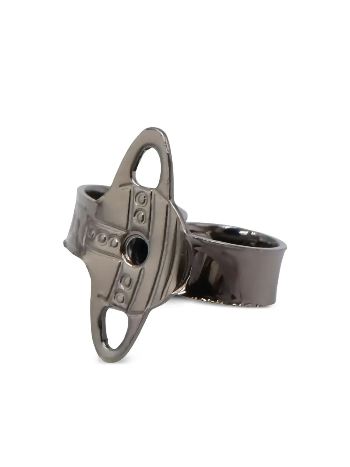 Vivienne Westwood Pre-Owned オーブ フープイヤリング - 画像5