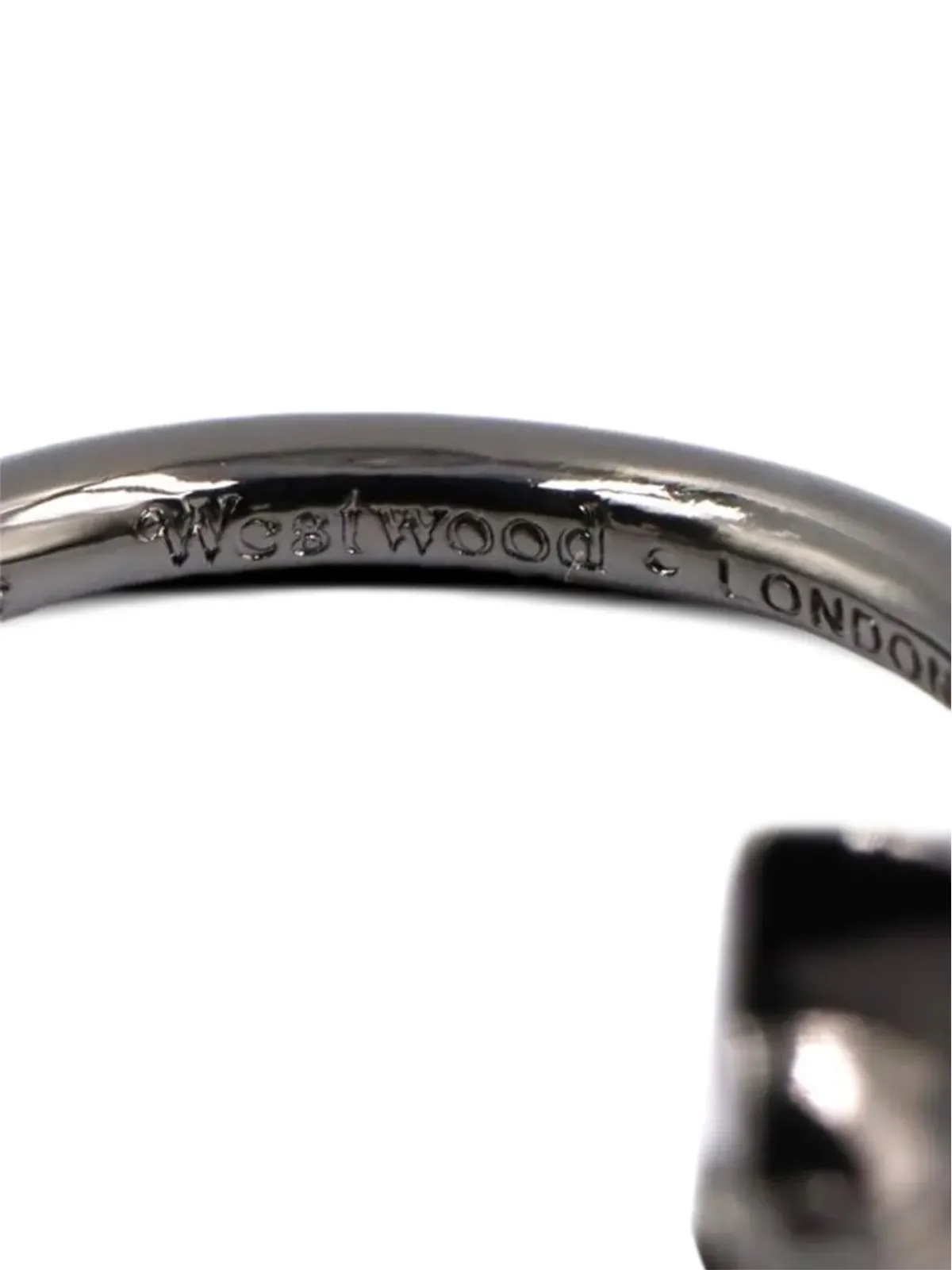 Vivienne Westwood Pre-Owned オーブ フープイヤリング - 画像4