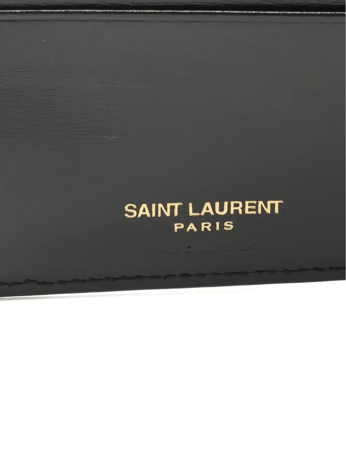 Saint Laurent Pre-Owned Cassandre 二つ折りレザー財布 - 画像5