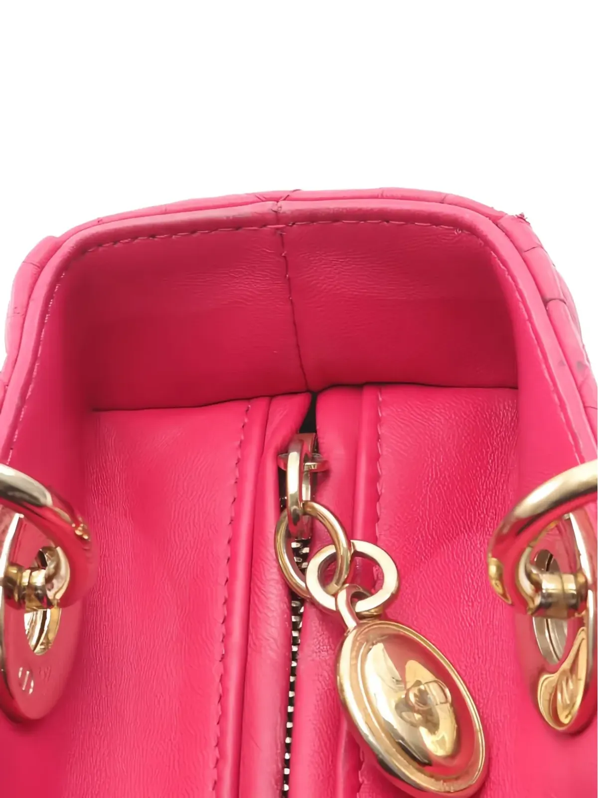 Christian Dior Pre-Owned レディ Dior レザー クロスボディバッグ - ピンク - 画像5