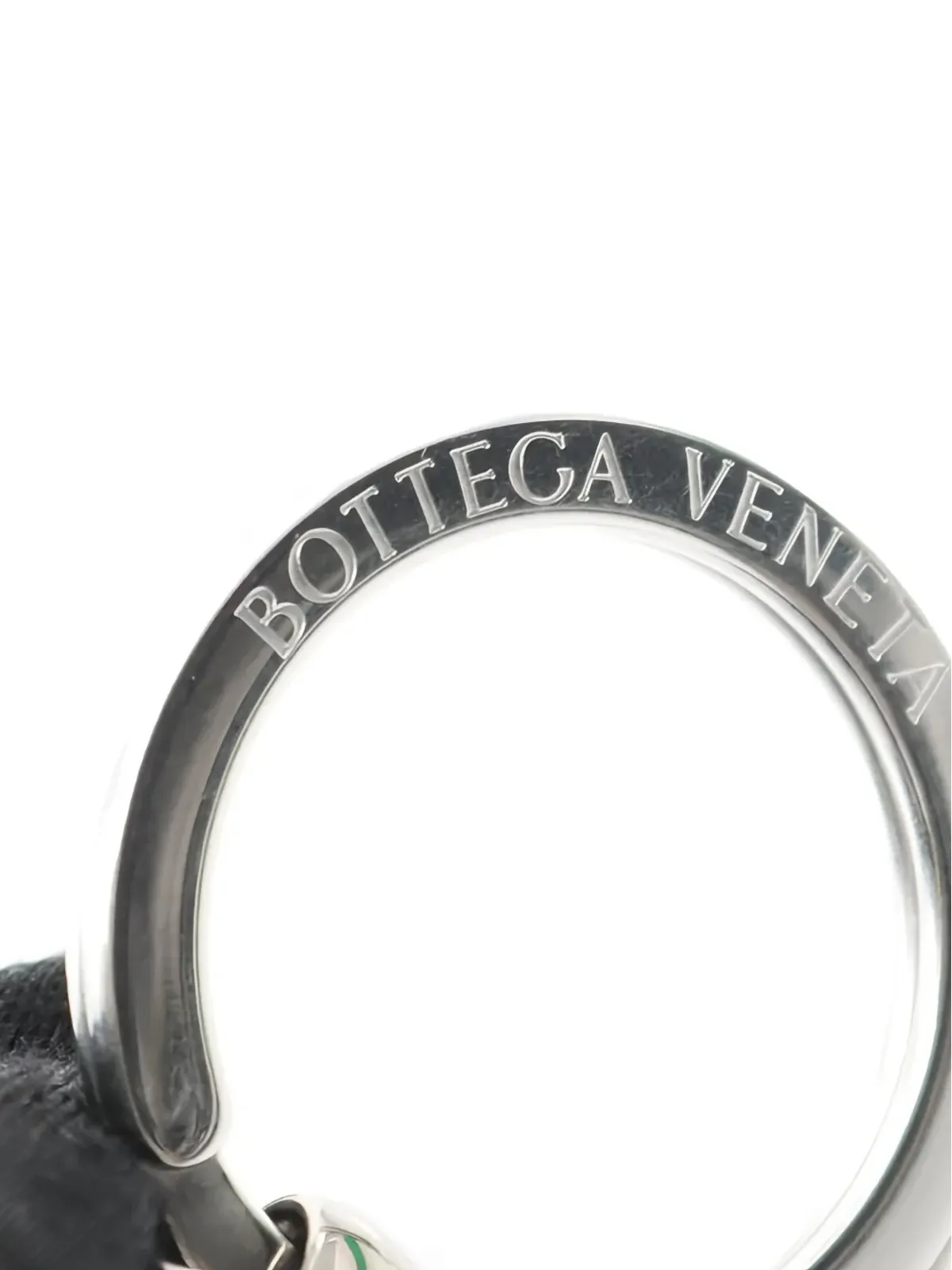 Bottega Veneta ビンテージ イントレチャート キーリング - 画像4